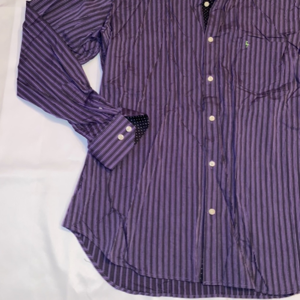 Tailorbyrd Striped Button Down - image 3
